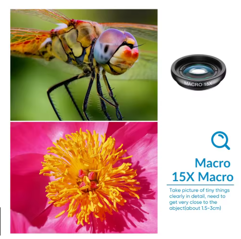 APEXEL 10-in-1 Phone Lens Kit for Smartphones